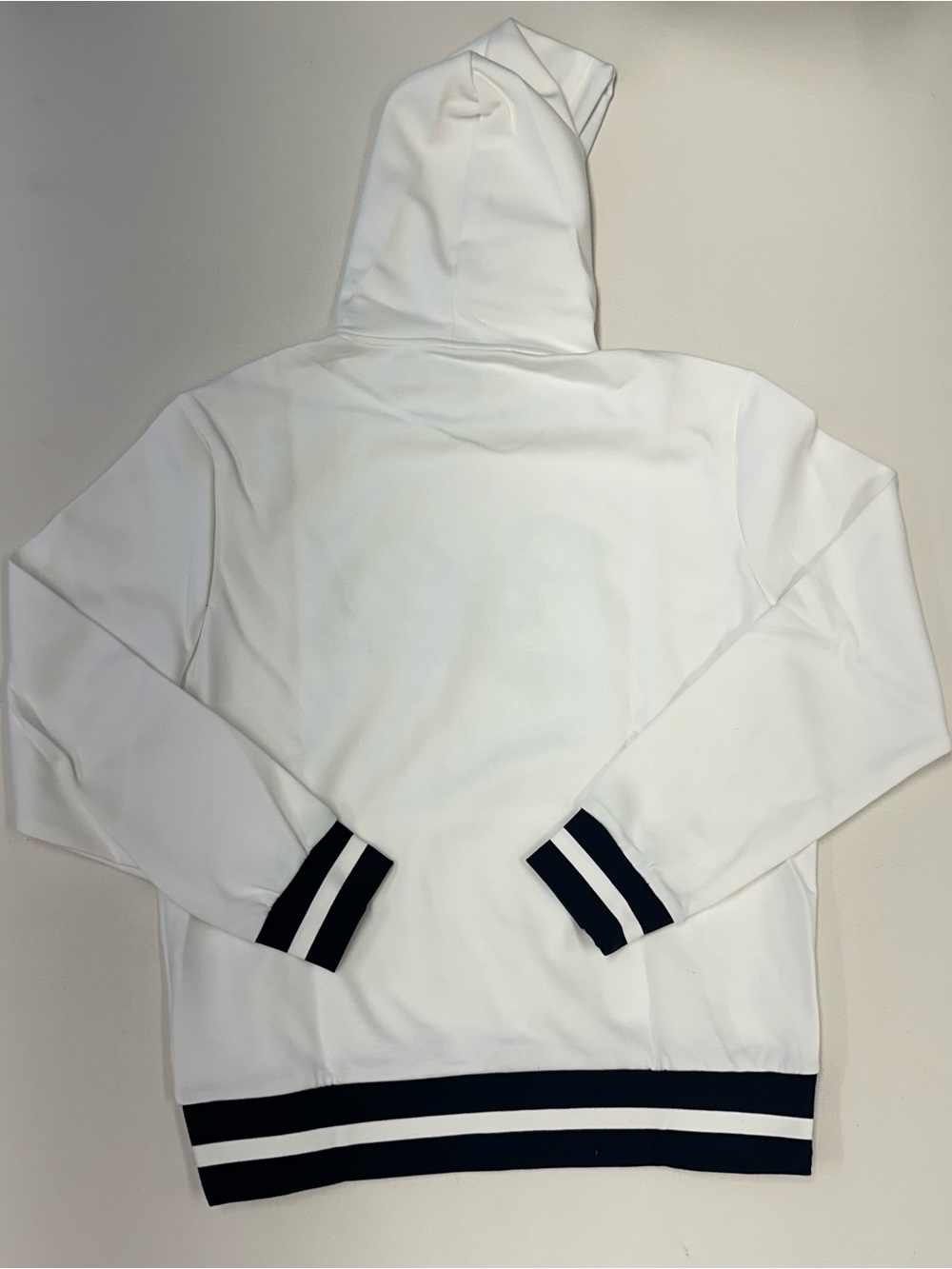 Polo Ralph Lauren Double Knit Tech Fleece Jogger Sweatsuit White Top L Bottom M - Picture 5 of 16